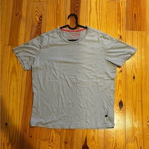 Gray Short Sleeve Tee with Crew Neck